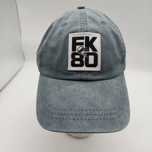 Fk80 Hat Patch Grey Hat Buckle Strapback FK 80
